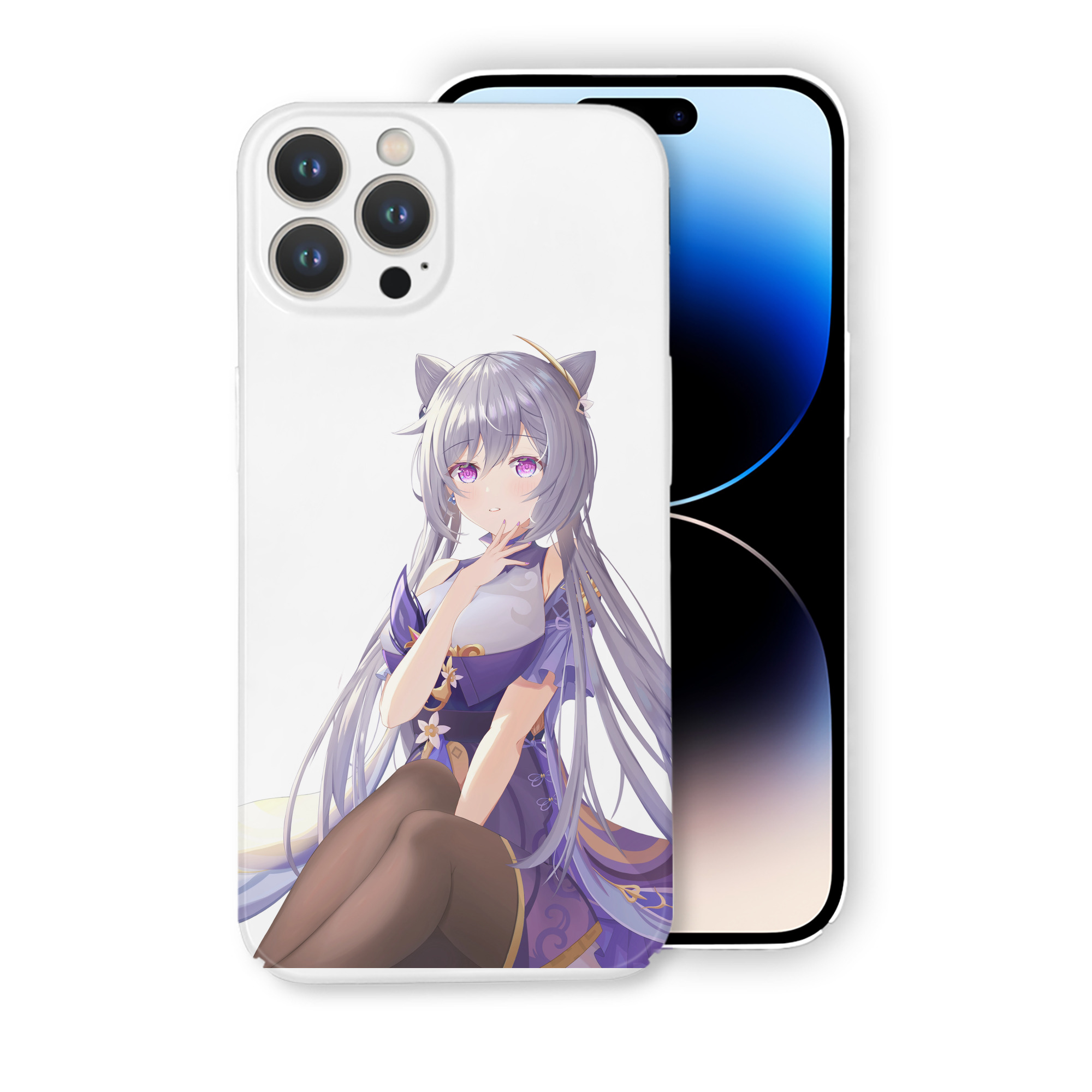 げんし神 刻晴 こくせい genshin Kokusei 【iPhone 14シリーズ対応】ハードケース